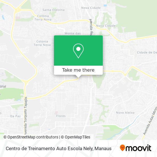 Centro de Treinamento Auto Escola Nely map