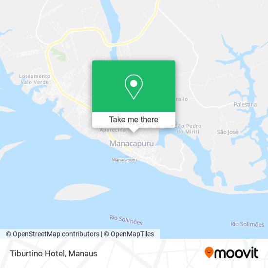 Tiburtino Hotel map