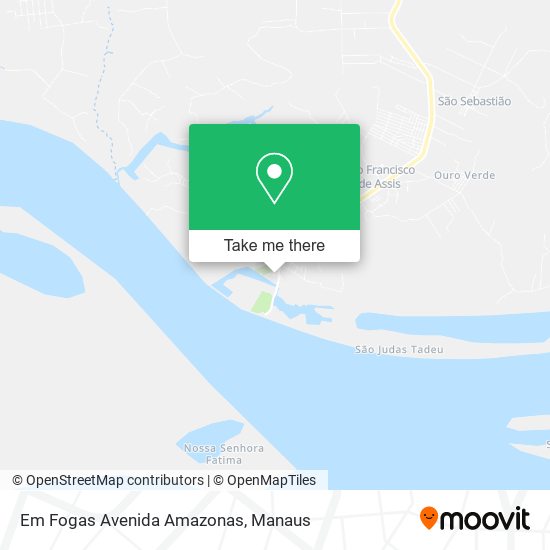 Em Fogas Avenida Amazonas map
