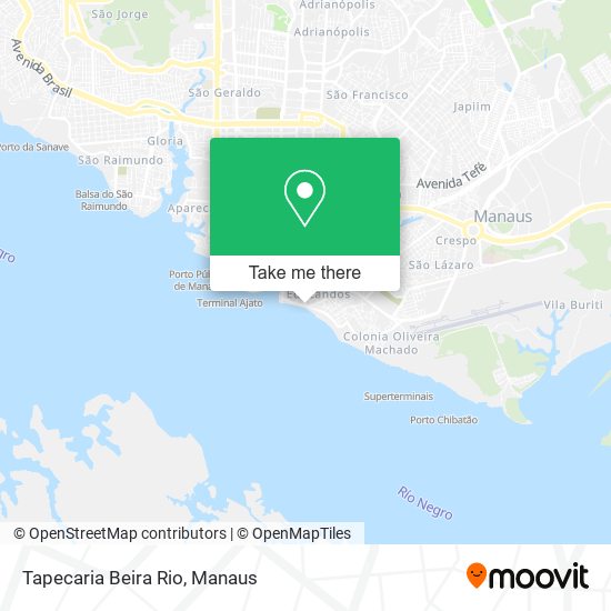 Tapecaria Beira Rio map