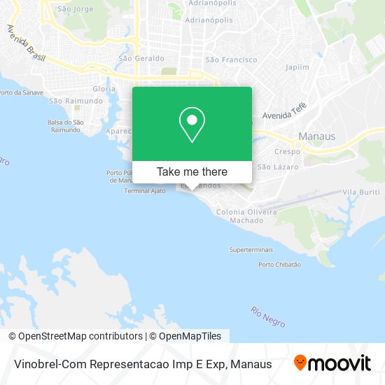 Vinobrel-Com Representacao Imp E Exp map