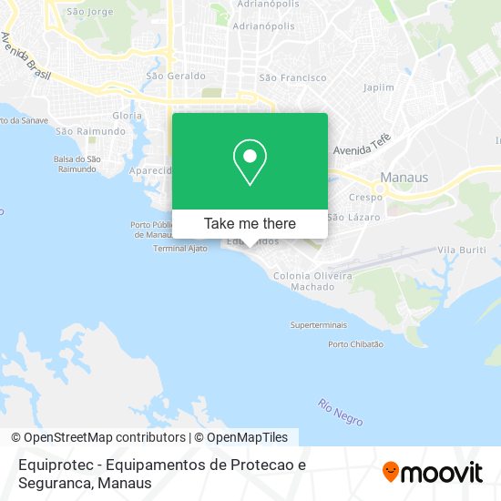 Mapa Equiprotec - Equipamentos de Protecao e Seguranca