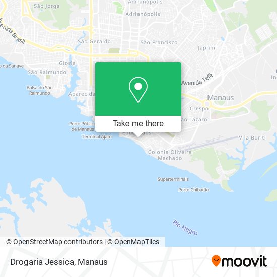 Drogaria Jessica map