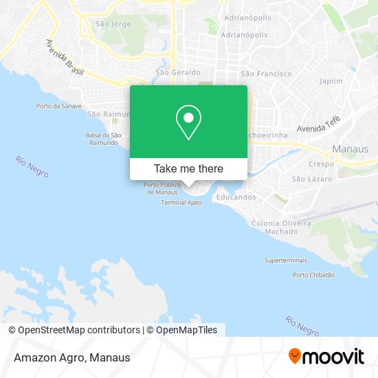 Amazon Agro map