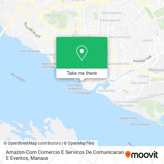 Mapa Amazon-Com Comercio E Servicos De Comunicacao E Eventos