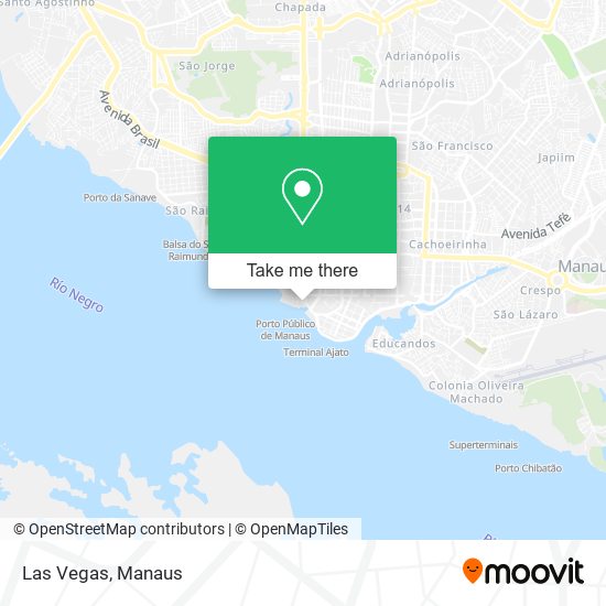 Las Vegas map