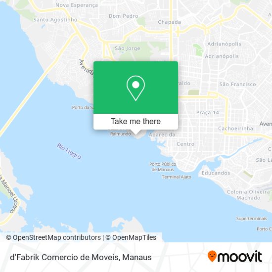 d'Fabrik Comercio de Moveis map