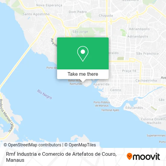 Rmf Industria e Comercio de Artefatos de Couro map