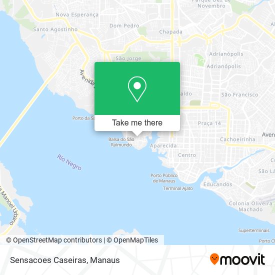 Sensacoes Caseiras map