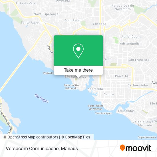 Mapa Versacom Comunicacao