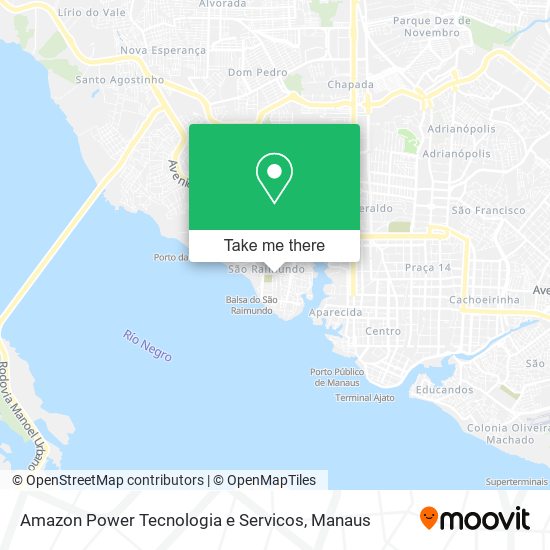 Amazon Power Tecnologia e Servicos map