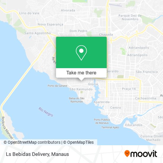 Mapa Ls Bebidas Delivery