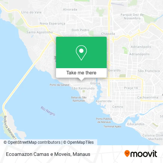 Ecoamazon Camas e Moveis map
