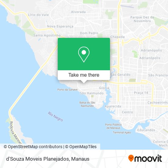 d'Souza Moveis Planejados map