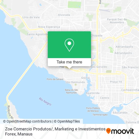 Mapa Zoe Comercio Produtos / , Marketing e Investimentos Forex