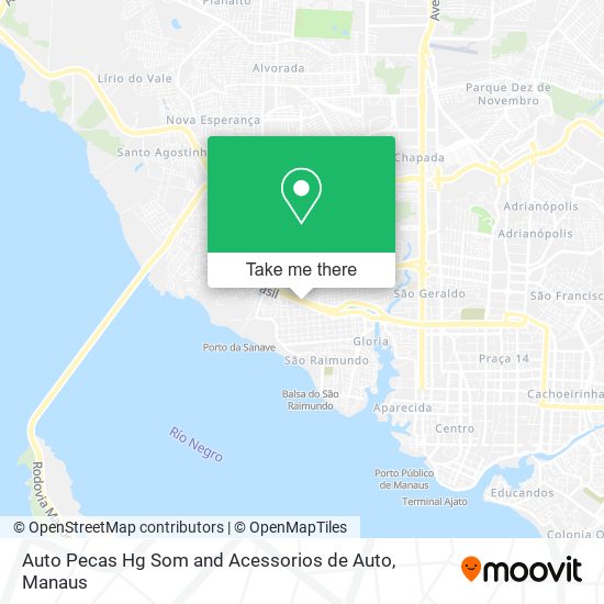 Auto Pecas Hg Som and Acessorios de Auto map