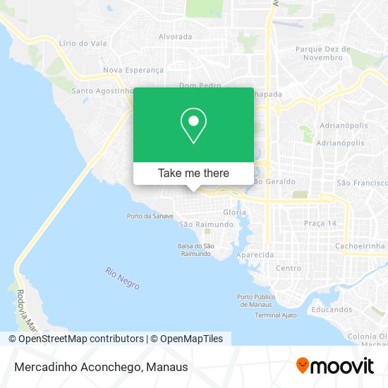 Mercadinho Aconchego map