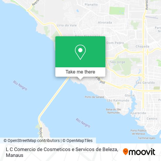 L C Comercio de Cosmeticos e Servicos de Beleza map