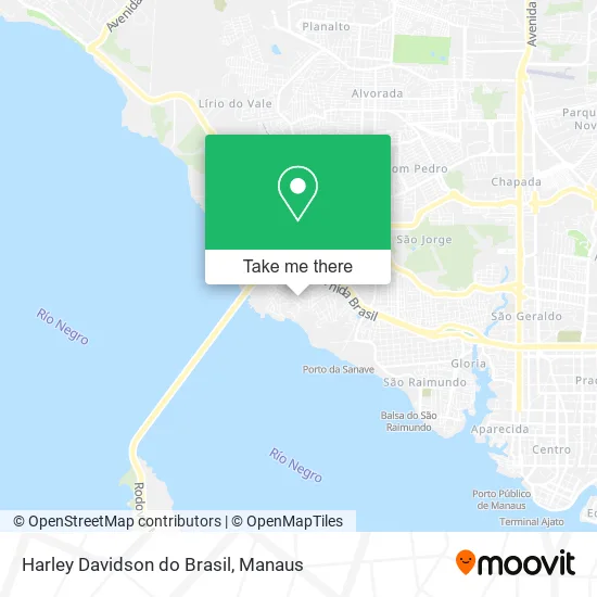 Harley Davidson do Brasil map