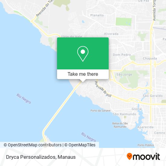 Dryca Personalizados map