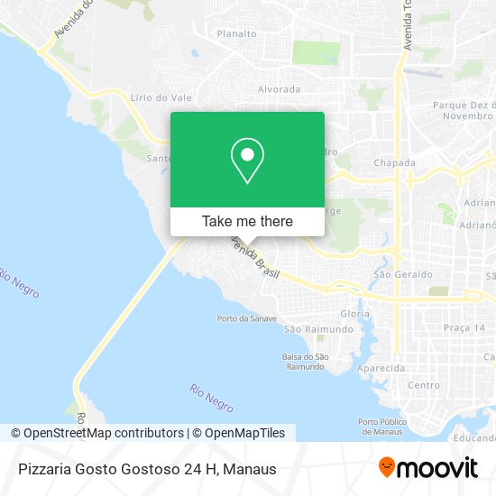 Pizzaria Gosto Gostoso 24 H map