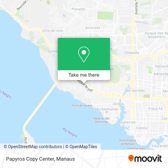 Papyros Copy Center map