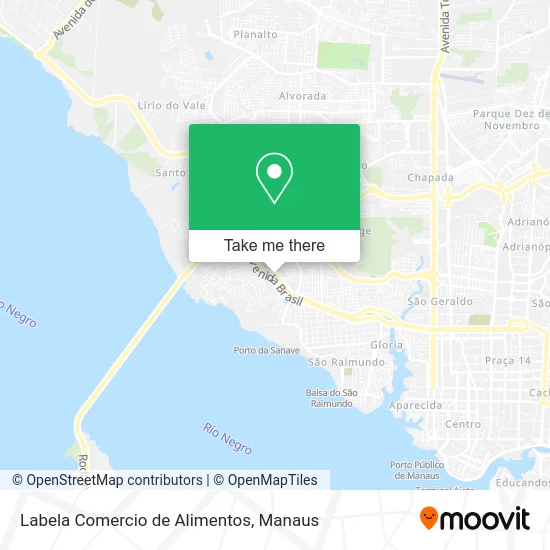 Labela Comercio de Alimentos map