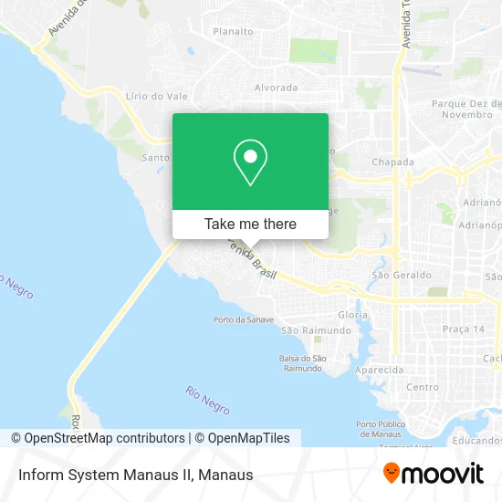 Inform System Manaus II map