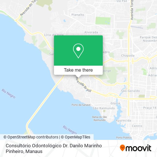 Consultório Odontológico Dr. Danilo Marinho Pinheiro map