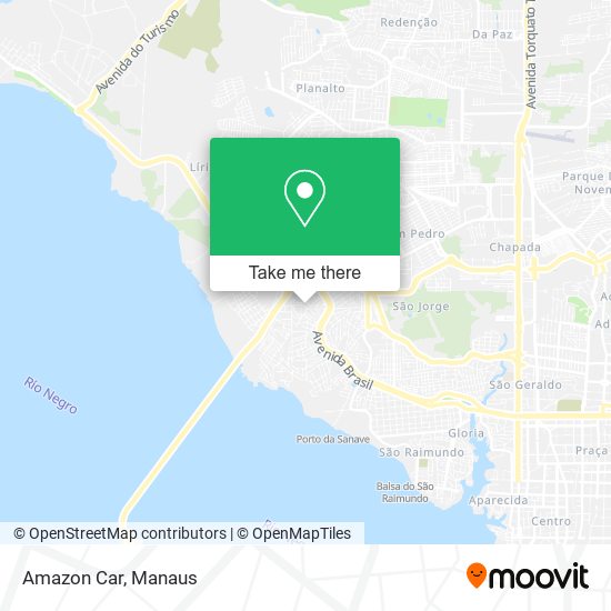 Amazon Car map