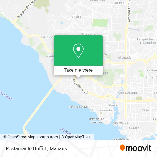Restaurante Griffith map