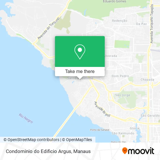 Condominio do Edificio Argus map