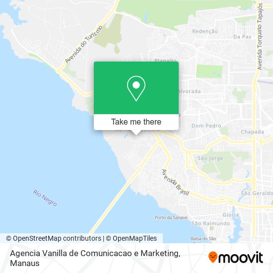 Agencia Vanilla de Comunicacao e Marketing map