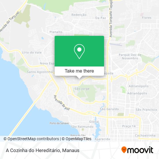 A Cozinha do Hereditário map