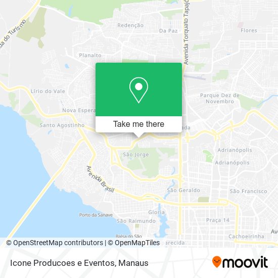 Icone Producoes e Eventos map