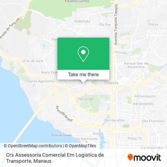 Crs Assessoria Comercial Em Logistica de Transporte map