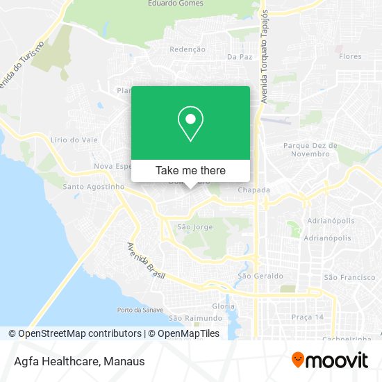 Agfa Healthcare map