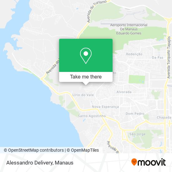 Alessandro Delivery map