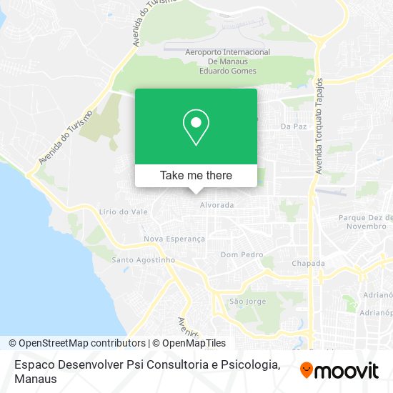 Espaco Desenvolver Psi Consultoria e Psicologia map