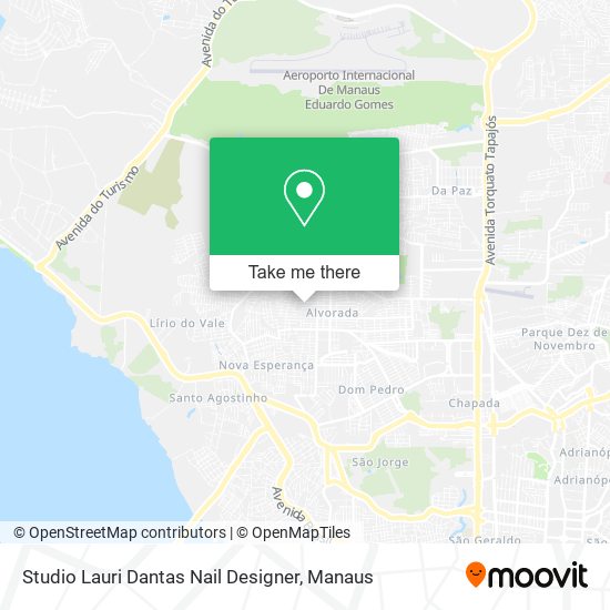Studio Lauri Dantas Nail Designer map