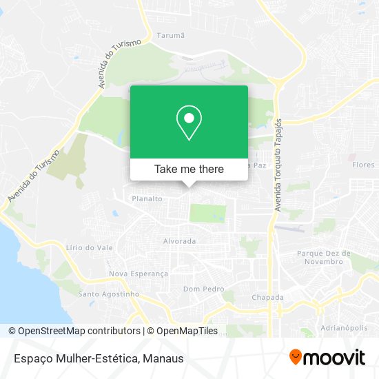 Espaço Mulher-Estética map