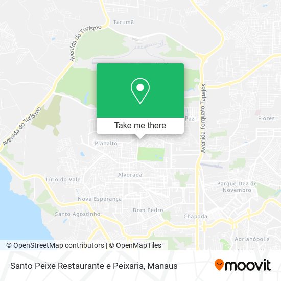 Santo Peixe Restaurante e Peixaria map