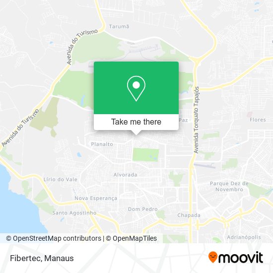 Mapa Fibertec