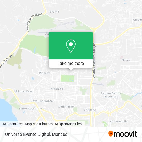 Universo Evento Digital map