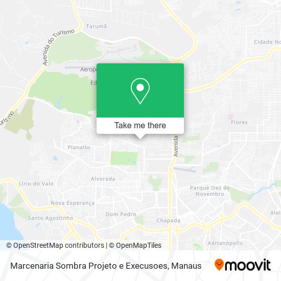 Marcenaria Sombra Projeto e Execusoes map