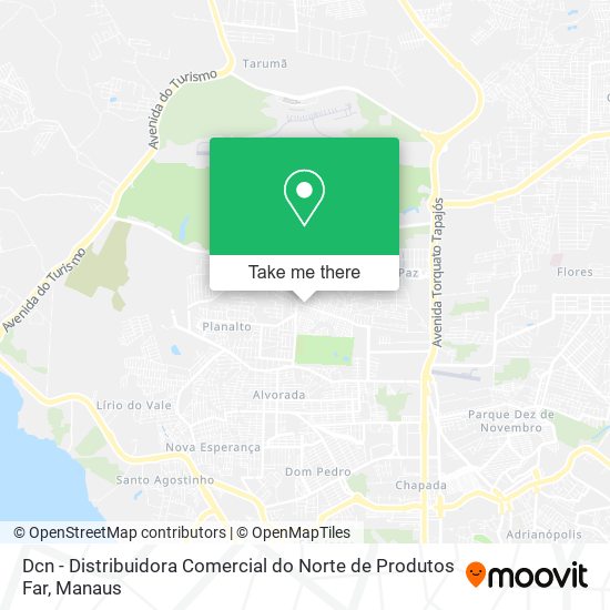 Mapa Dcn - Distribuidora Comercial do Norte de Produtos Far