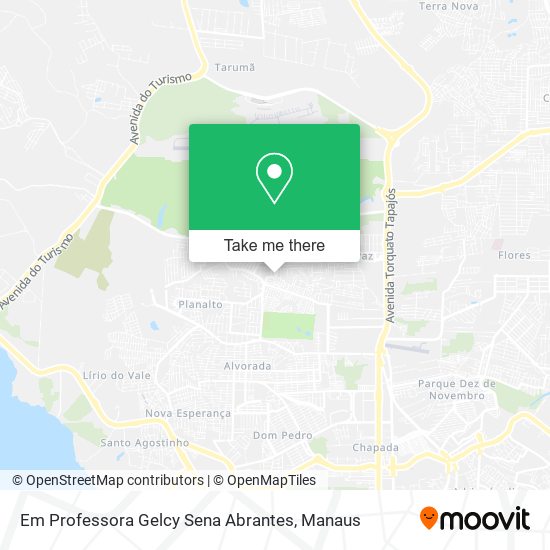 Em Professora Gelcy Sena Abrantes map
