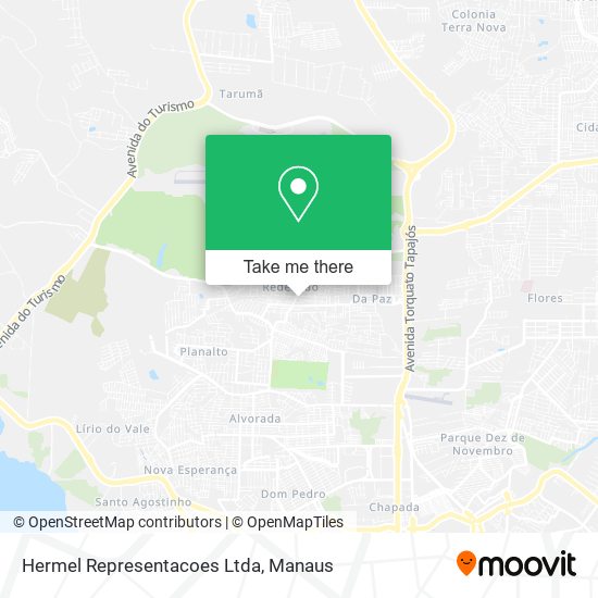 Hermel Representacoes Ltda map