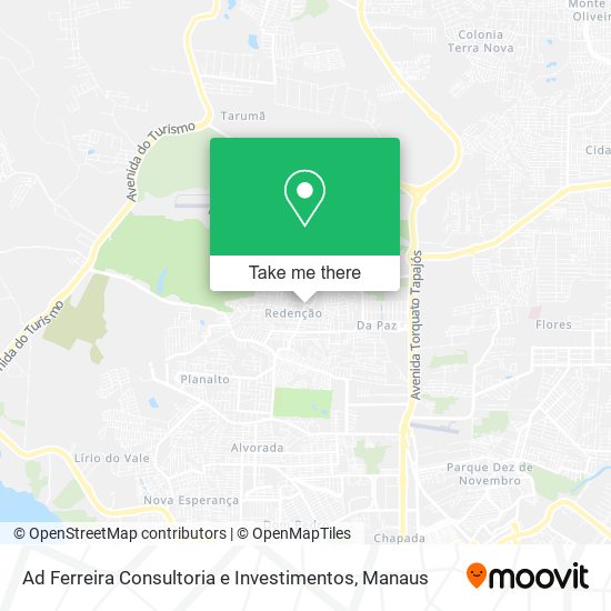 Mapa Ad Ferreira Consultoria e Investimentos