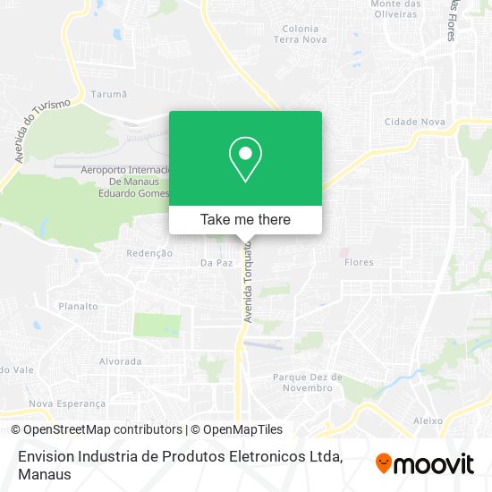 Mapa Envision Industria de Produtos Eletronicos Ltda